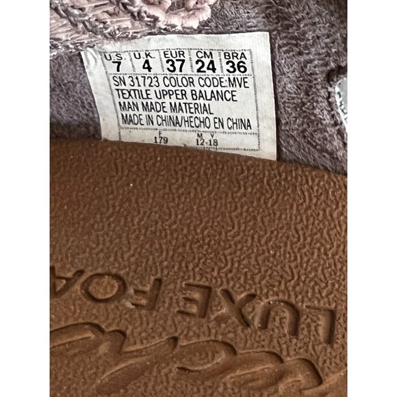 Skechers Beverlee High Tea Sandals Women's US 7 Mauve Mesh Slip On 31723 Vegan - Picture 11 of 11